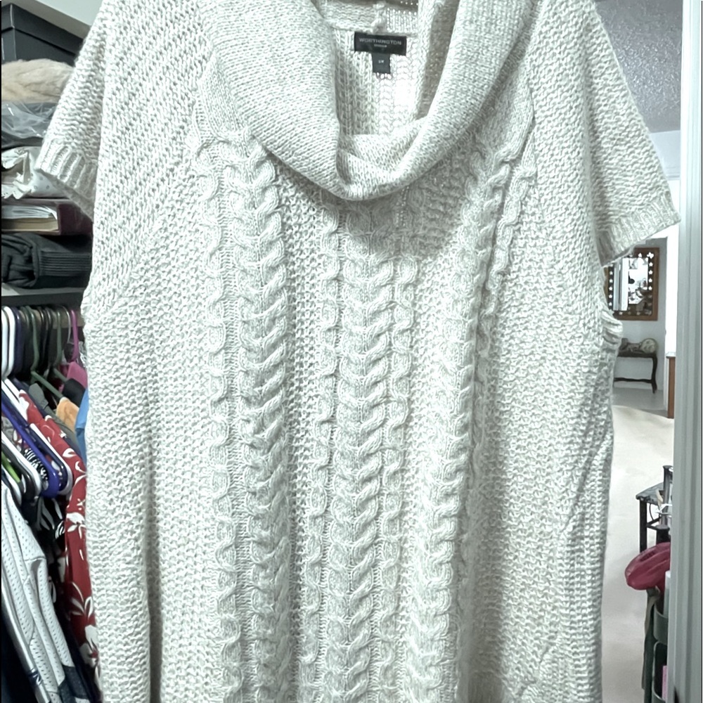 White sweater